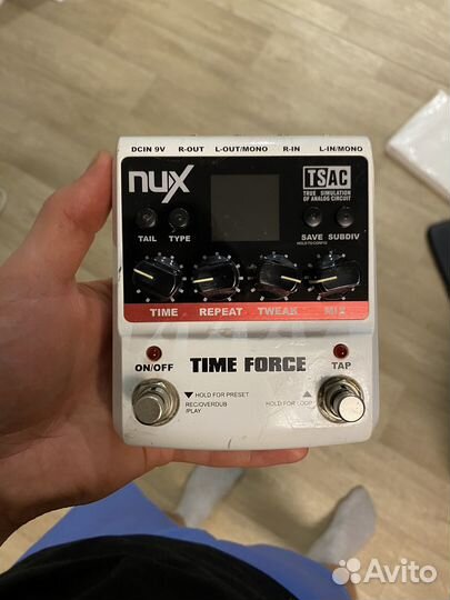 Педаль delay nux time force