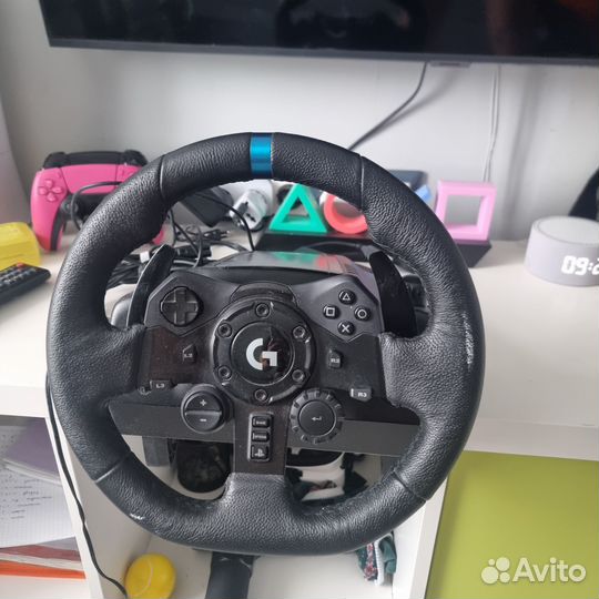 Игровой руль Logitech G923, PC/ PS4/PS5