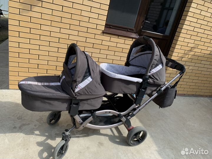 Коляска для двойни 2 в 1