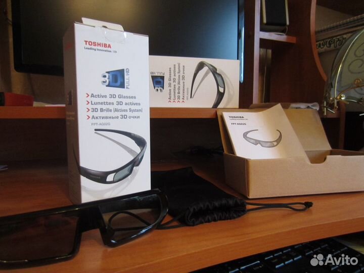 3D очки Glasses toshiba
