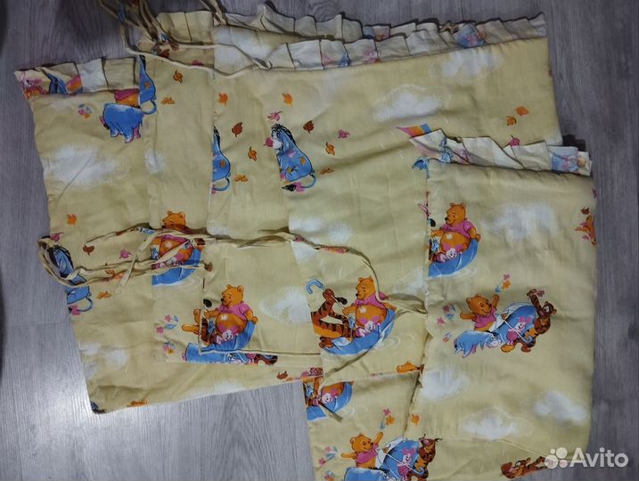 Бортики в детскую кроватку