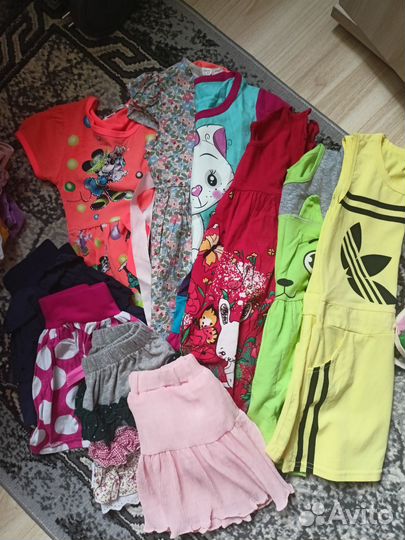 Вещи на девочку 110см