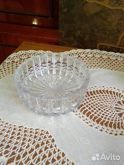 Хрустальная конфетница СССР