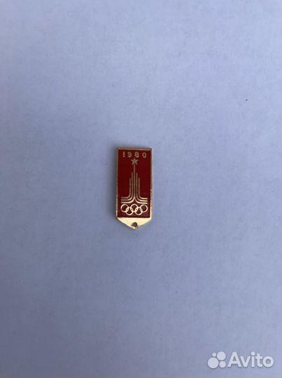 Значок олимпиада 80