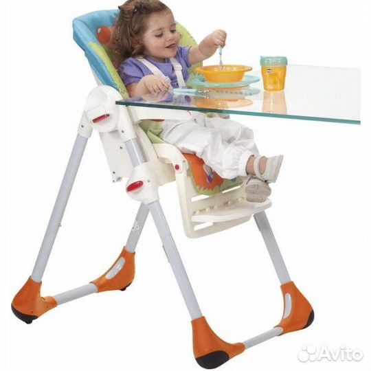 Стульчик для кормления Chicco Polly 2 в 1 (Новый)