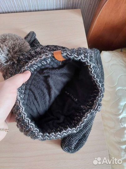 Комплект шапка и шарф для мальчика