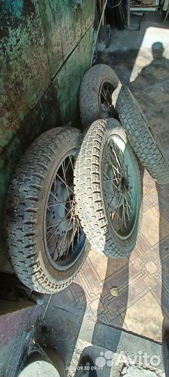 Колёса на мотоцикл урал