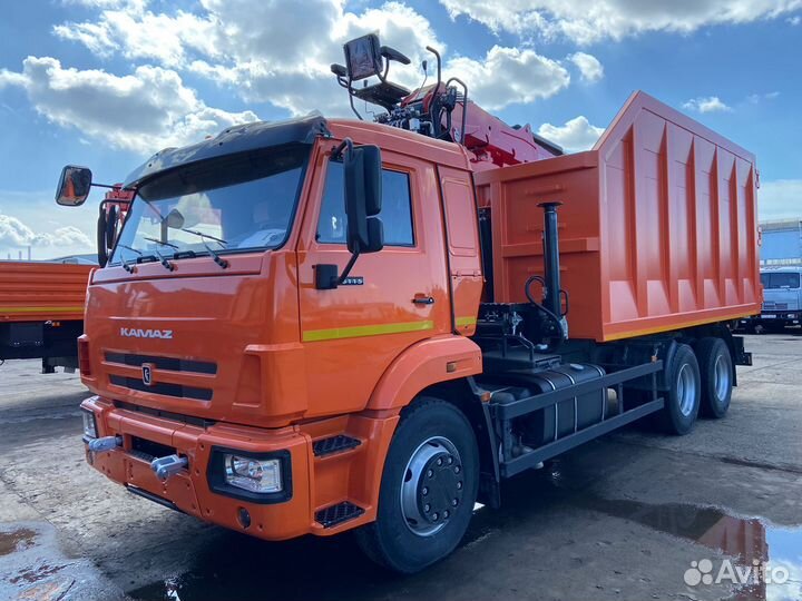 КАМАЗ 65115 Е-5 с КМУ, 2024