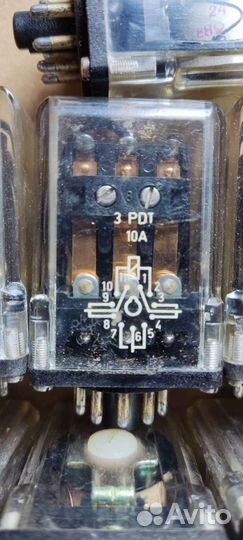 Реле Rt-15 3Pdt 10A