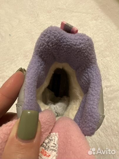 Сапоги зимние для девочки 28 размер