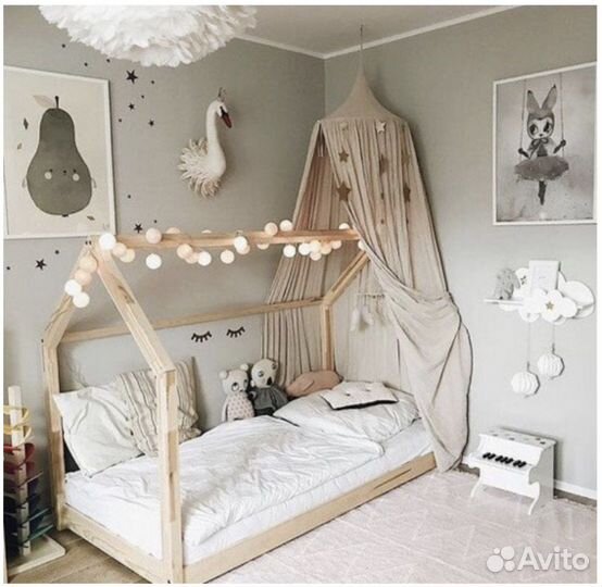 Детская кровать домик