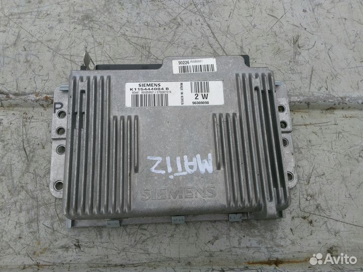 Блок управления двигателем Daewoo Matiz