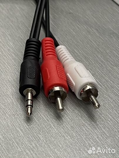 Кабель 3.5 Jack (M) - 2xRCA (M). 2m. Aceline