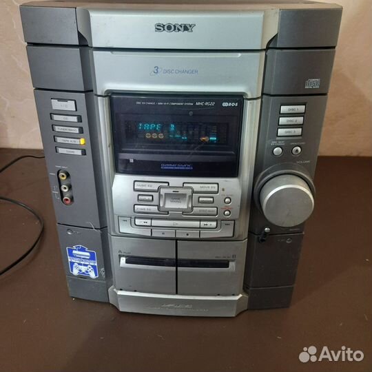 Музыкальный центр sony HCD-RG22