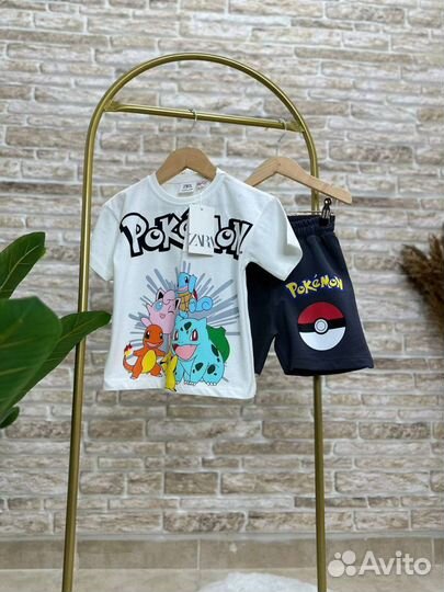 Костюм zara Pokemon 98-128 новый