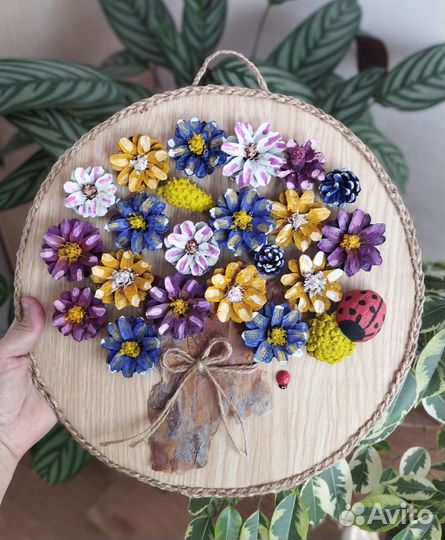 Поделки из шишек