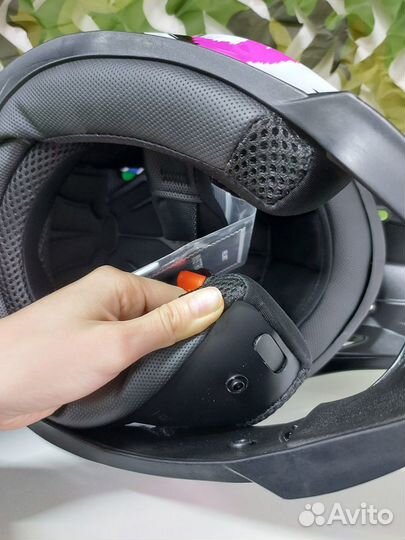 Детский кроссовый шлем