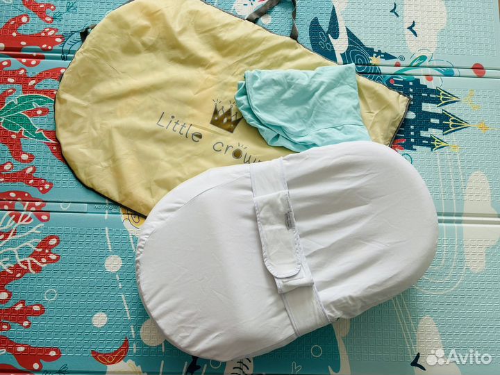 Кокон для новорожденных Little crown