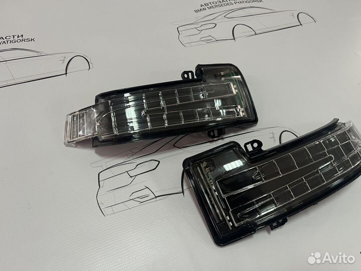 Повторитель боковых зеркал Mercedes X166 W166 GLS