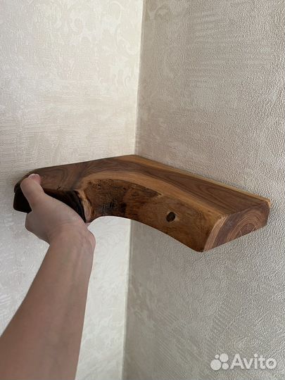 Полка из Бука,Ясени натуральная