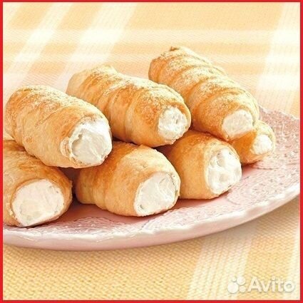 Формы для выпекания трубочек 4шт с мешком для крем