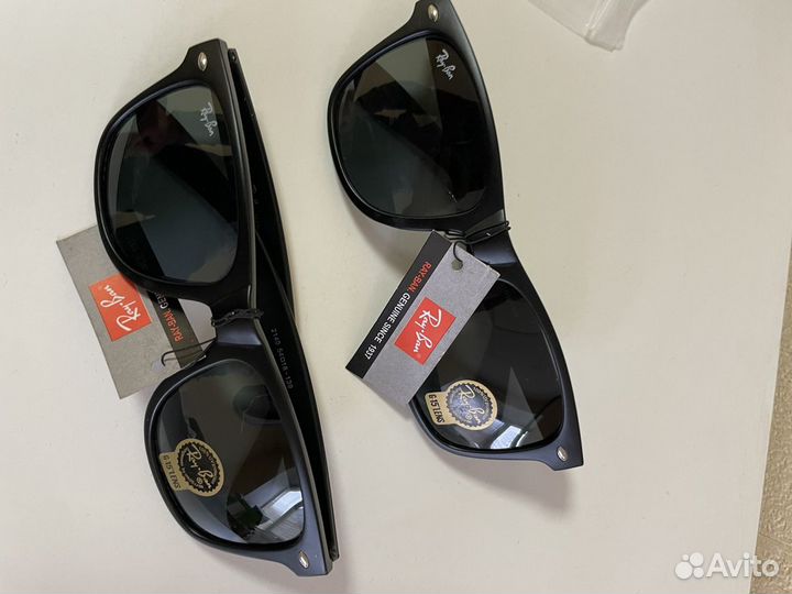 Очки ray ban wayfarer без чехла