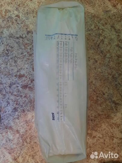 Памперсы для взрослых 3 размер seni