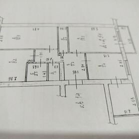 3-к. квартира, 61,3 м², 2/2 эт.