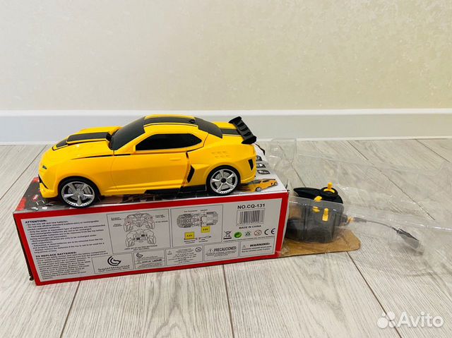 Машина трансформер с пультом