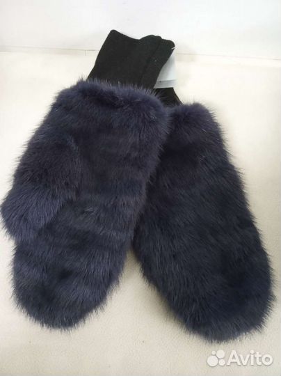 Рукавицы из меха норки