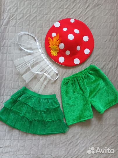 Костюм Гнома, Волка, Мухомора, Морковки. Прокат