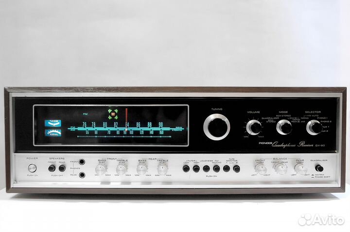 Стереофонический Ресивер Pioneer QX-80, 1973г