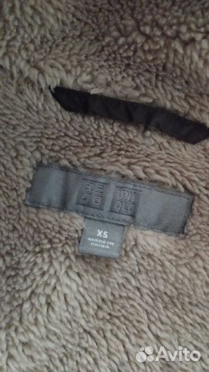 Куртка Uniqlo на густом флисе S