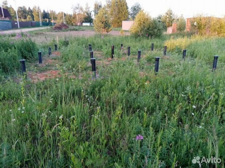 Винтовые сваи под ключ + монтаж