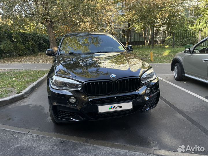 BMW X6 4.4 AT, 2015, 189 700 км