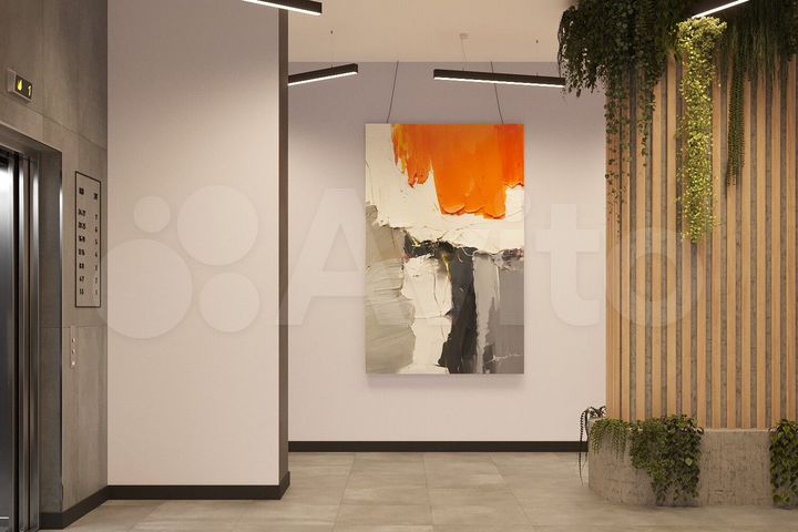 2-к. квартира, 55,3 м², 2/7 эт.