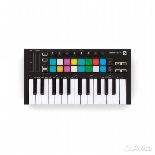 Novation launchkey mini mk3 миди клавиатура