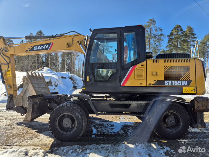 Колёсный экскаватор Sany SY165W, 2022