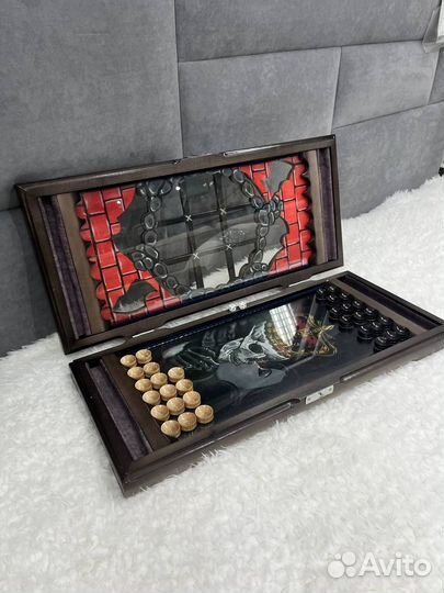 Нарды резные ручной работы 