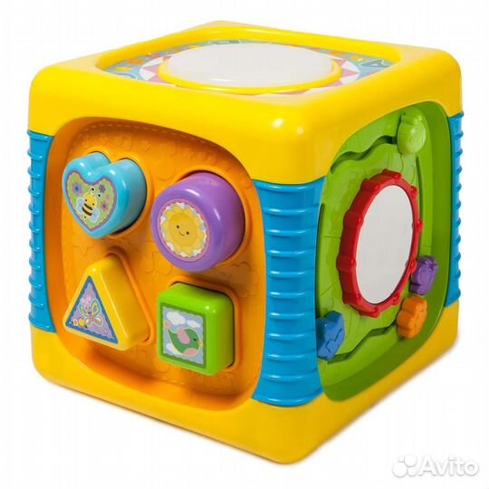 Развивающий кубик baby go/ бизикуб музыкальный