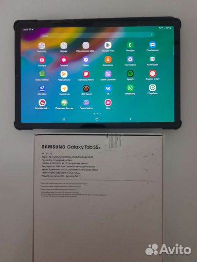 Планшет samsung galaxy tab s5e Cellular