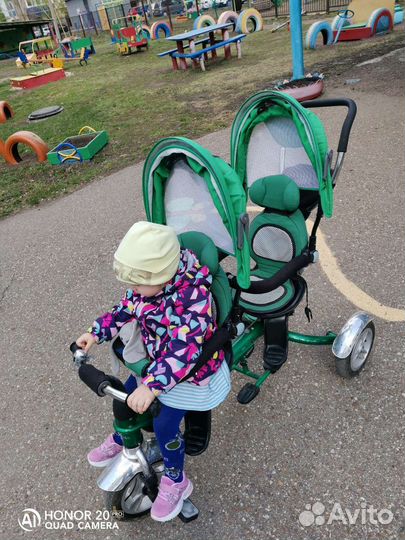 Велосипед для двойни или погодок