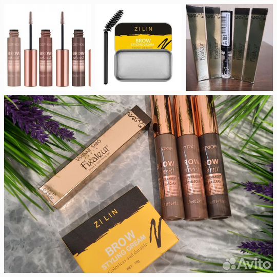 Всё для бровей: помадки, тени, карандаши, гели