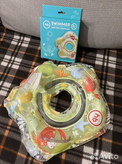 Круг для купания на шею happy baby 0+