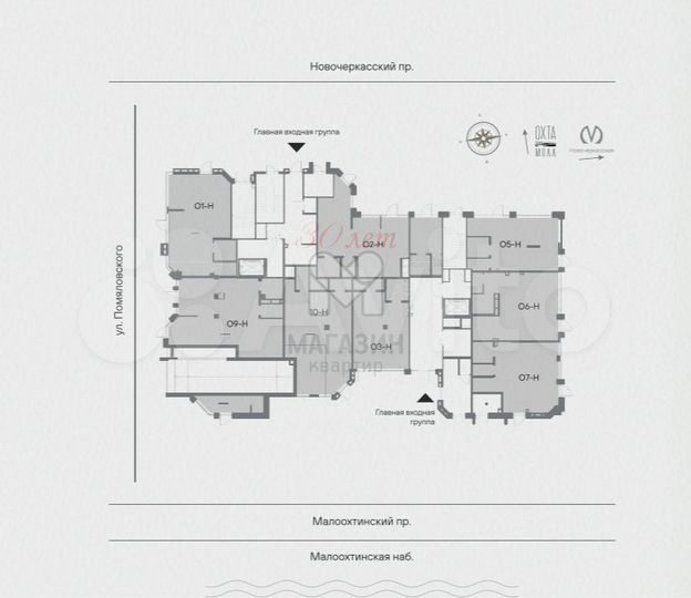 Коммерческое помещение Малоохтинский пр