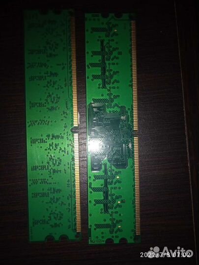 Оперативная память ddr 2 на 512 Мб для пк