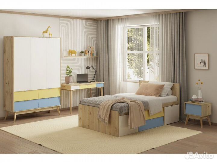 Тумба прикроватная Лесли Sky