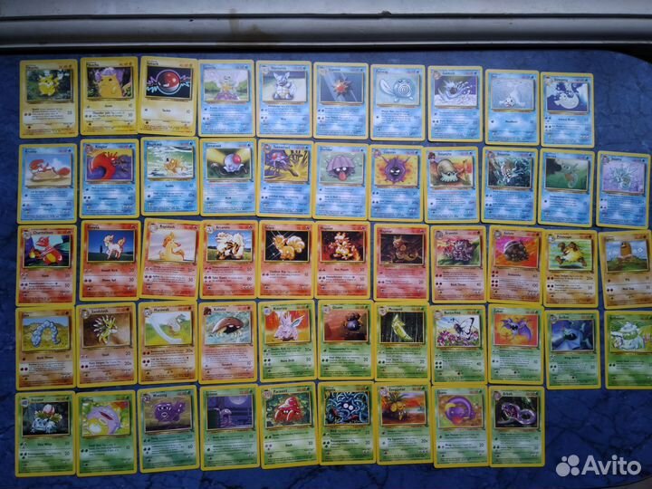 Pokemon TCG 1999 г (Base Set, Jungle, Fossil)