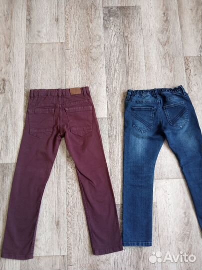 Джинсы на мальчика 116-122