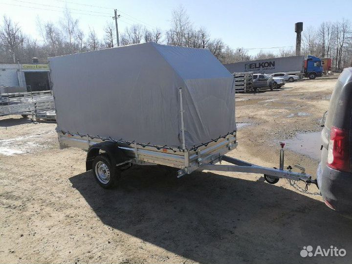 Прицеп легковой с тентом 817711.022. Фаркопы